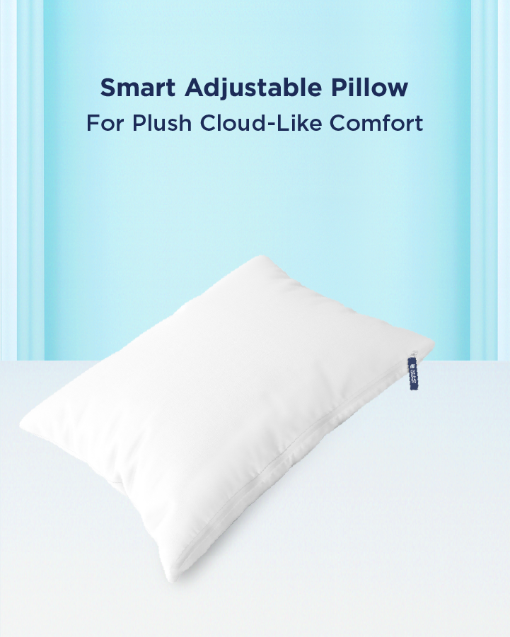 Smart Adjustable Plush Pillow